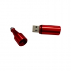 Metal Usb Drives - Full real capacity creative metal bottle shaped usb storage device LWU187